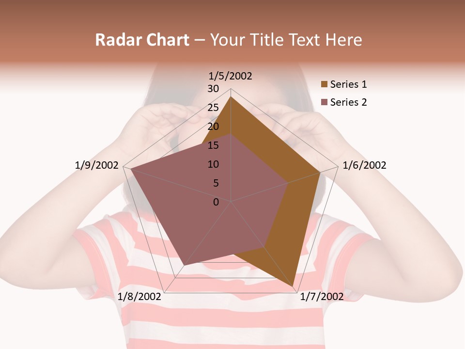 Diet Girl Food PowerPoint Template