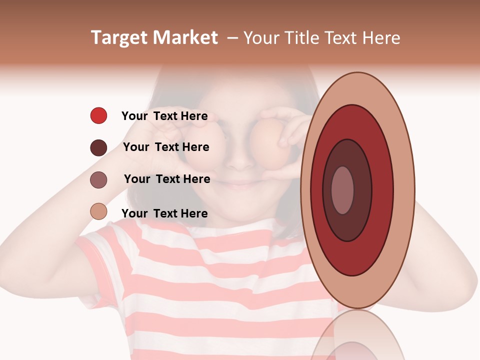 Diet Girl Food PowerPoint Template