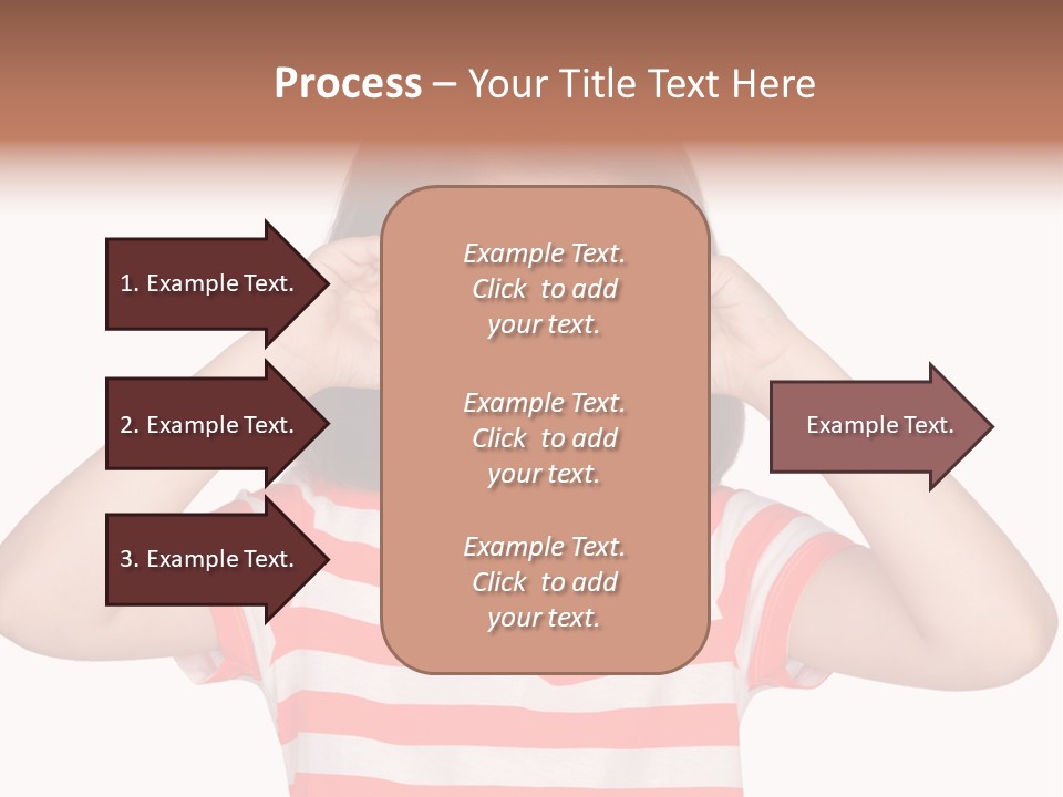 Diet Girl Food PowerPoint Template