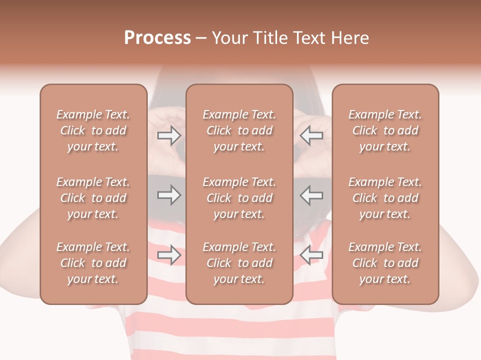 Diet Girl Food PowerPoint Template