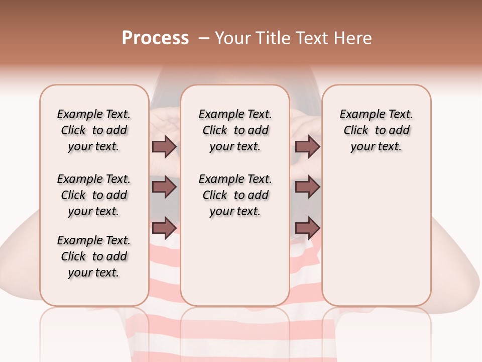 Diet Girl Food PowerPoint Template