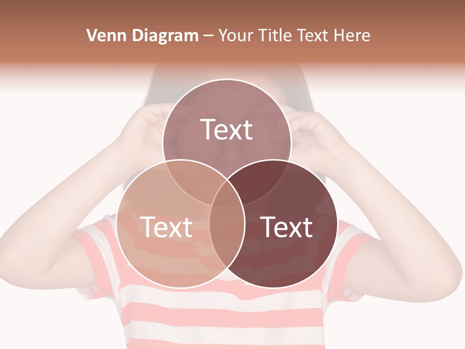 Diet Girl Food PowerPoint Template