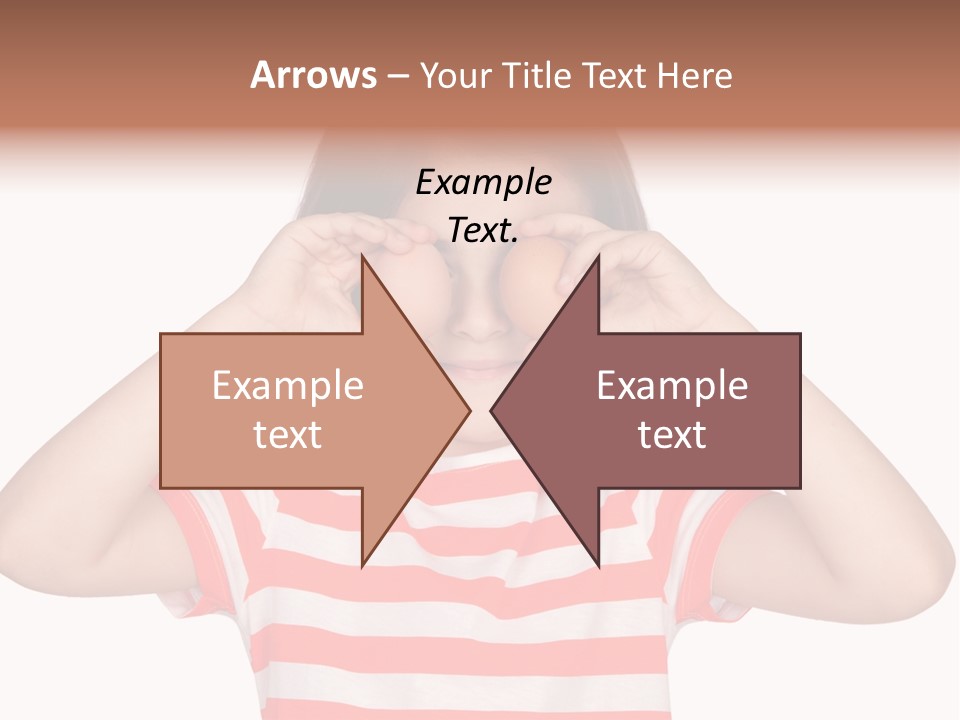 Diet Girl Food PowerPoint Template