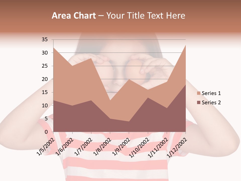 Diet Girl Food PowerPoint Template