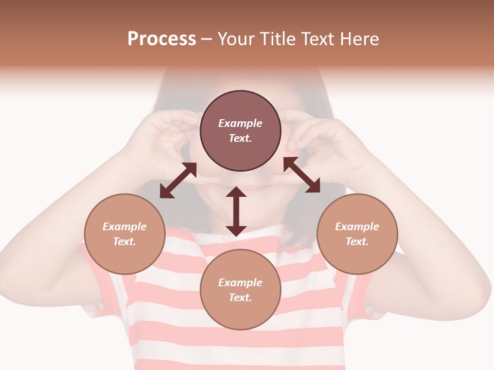 Diet Girl Food PowerPoint Template