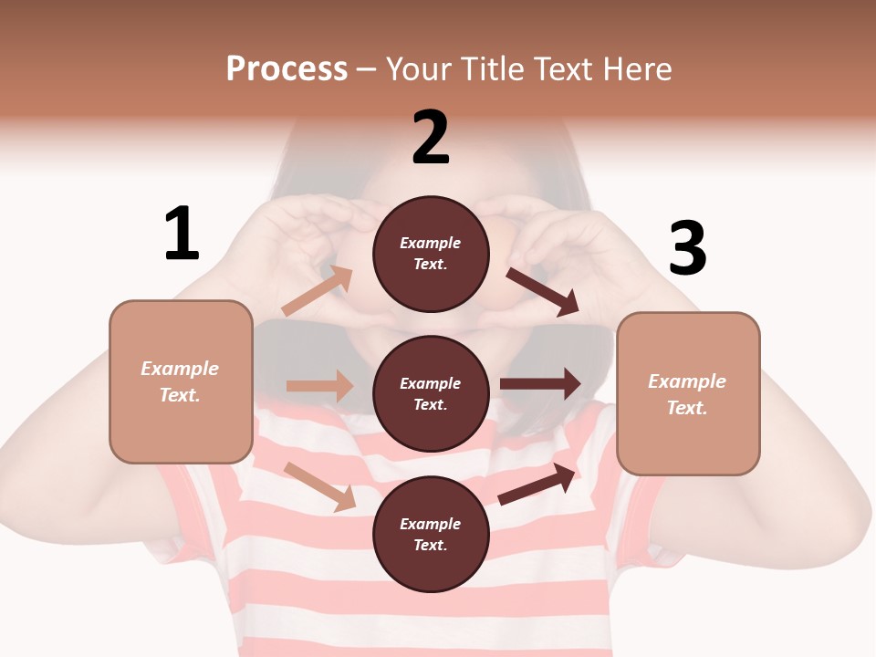 Diet Girl Food PowerPoint Template