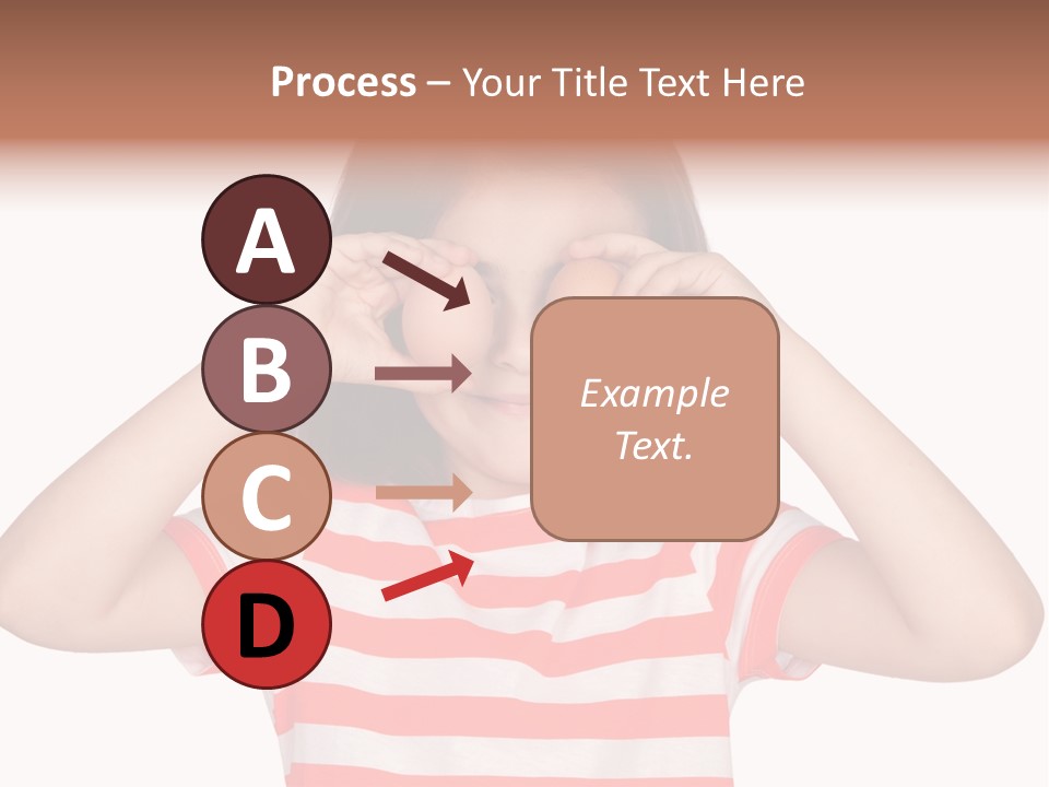 Diet Girl Food PowerPoint Template