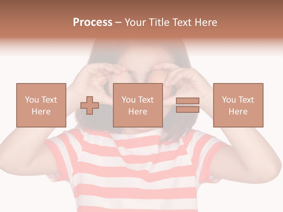 Diet Girl Food PowerPoint Template