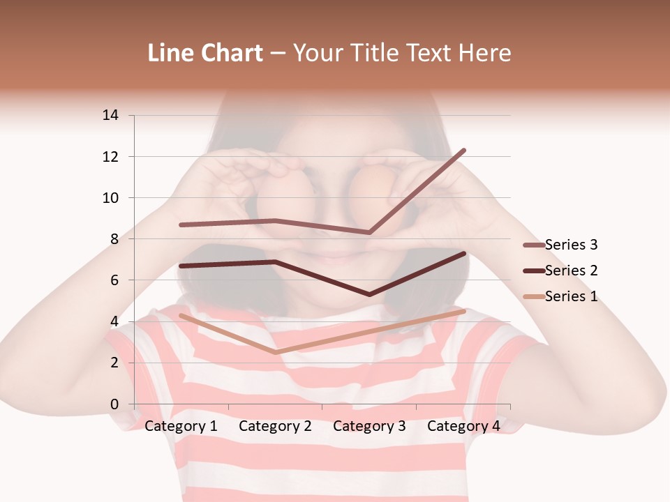 Diet Girl Food PowerPoint Template