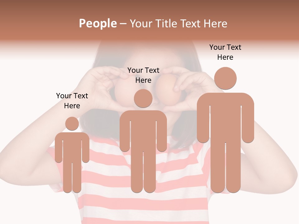 Diet Girl Food PowerPoint Template