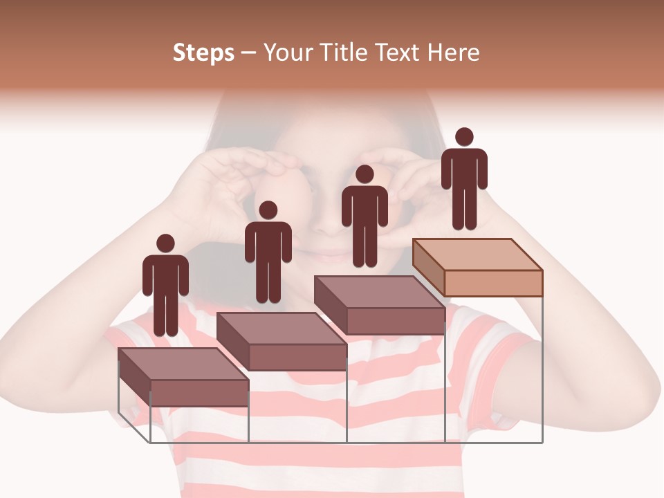 Diet Girl Food PowerPoint Template