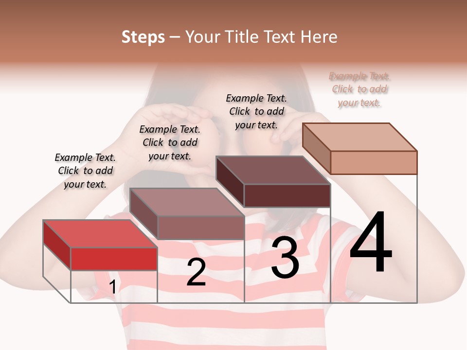 Diet Girl Food PowerPoint Template