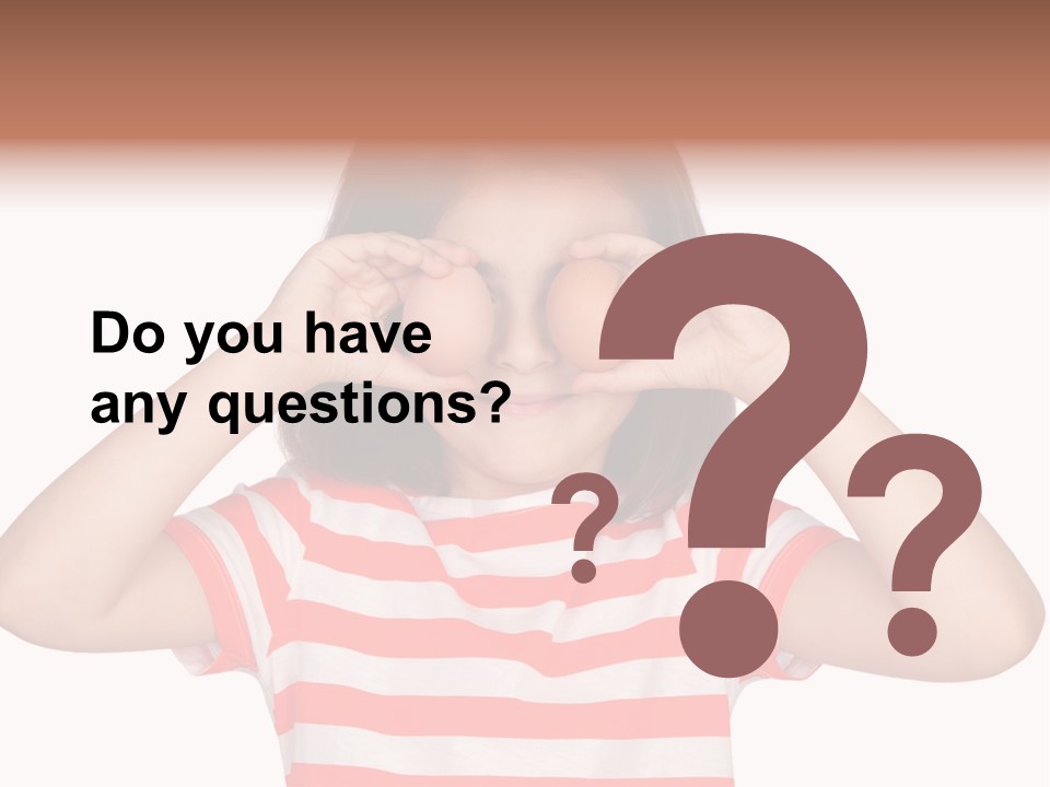 Diet Girl Food PowerPoint Template