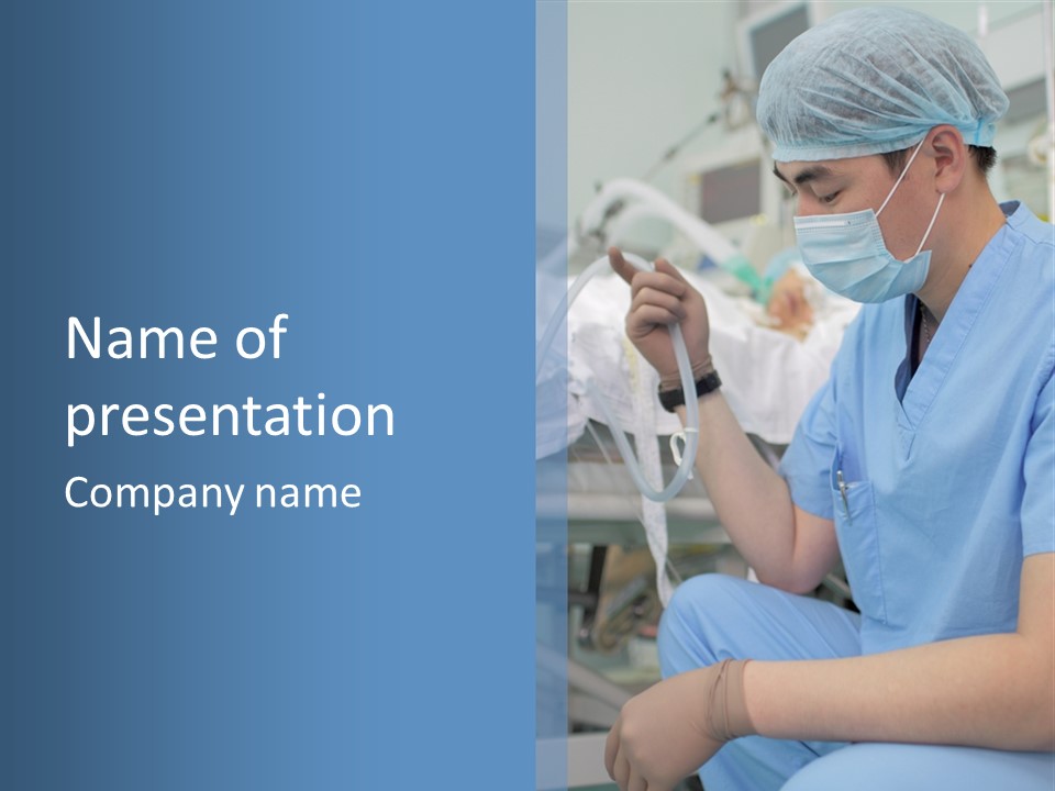 Health Background Occupation PowerPoint Template