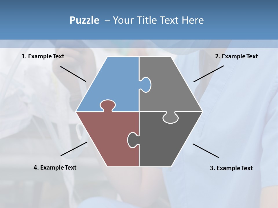Health Background Occupation PowerPoint Template
