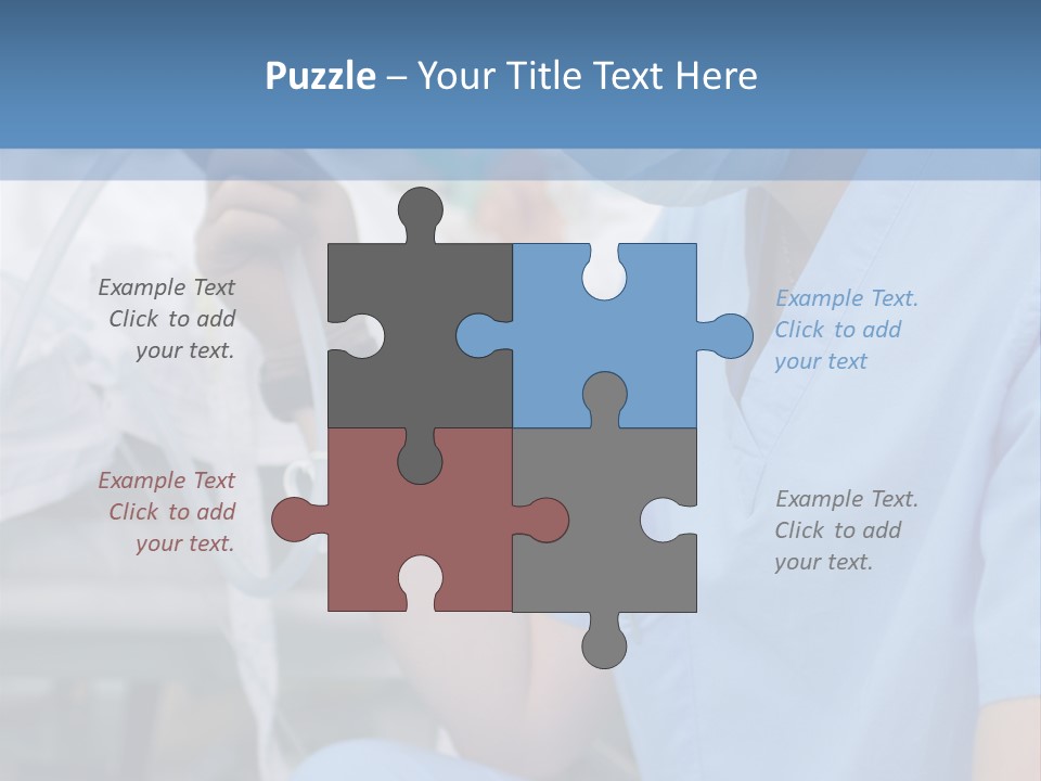 Health Background Occupation PowerPoint Template