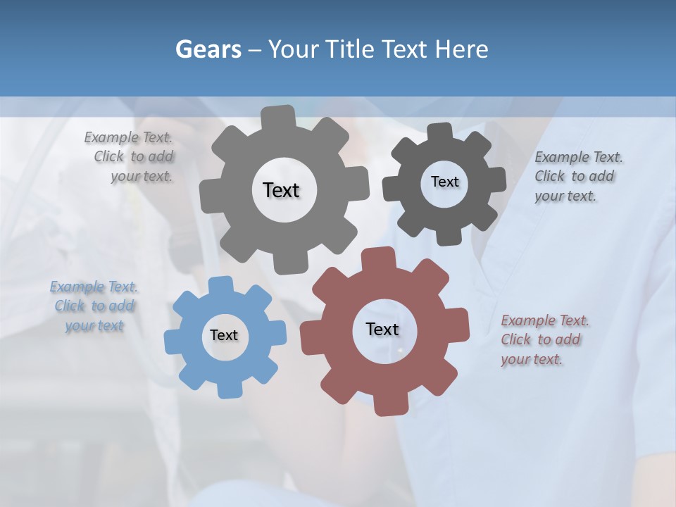 Health Background Occupation PowerPoint Template