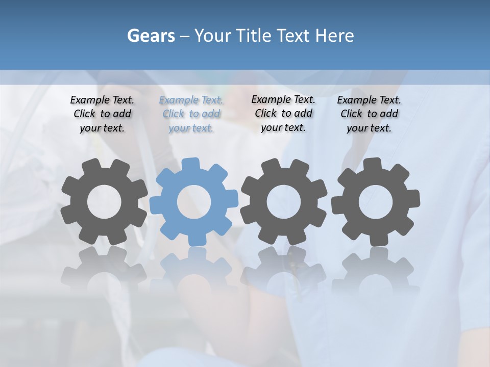 Health Background Occupation PowerPoint Template