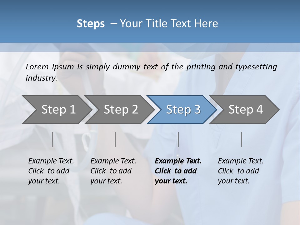 Health Background Occupation PowerPoint Template