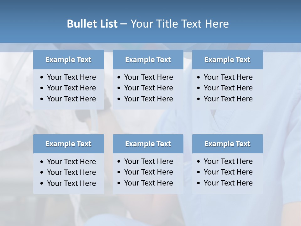 Health Background Occupation PowerPoint Template
