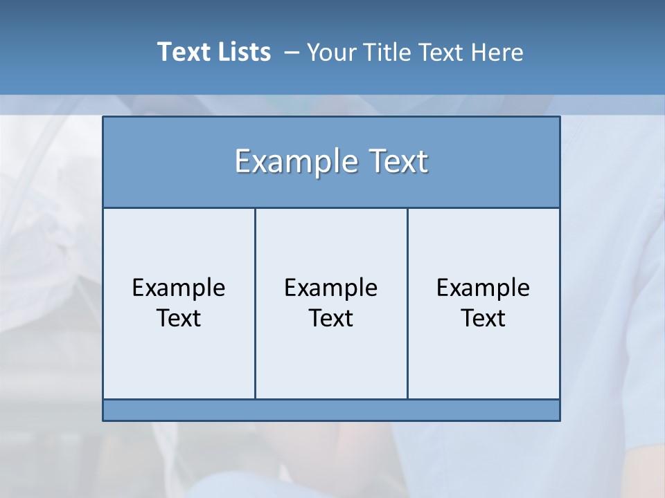 Health Background Occupation PowerPoint Template
