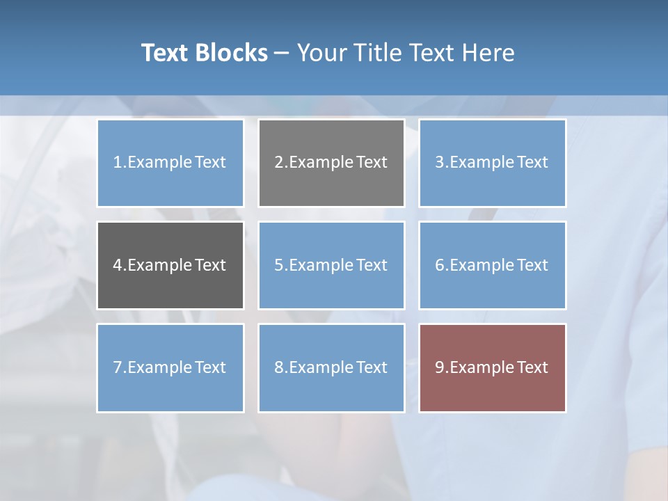 Health Background Occupation PowerPoint Template
