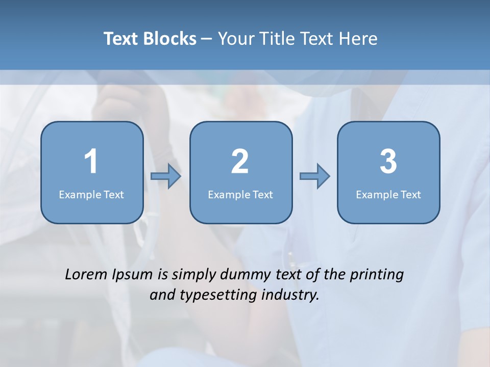 Health Background Occupation PowerPoint Template