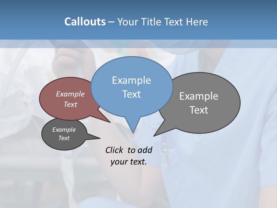 Health Background Occupation PowerPoint Template