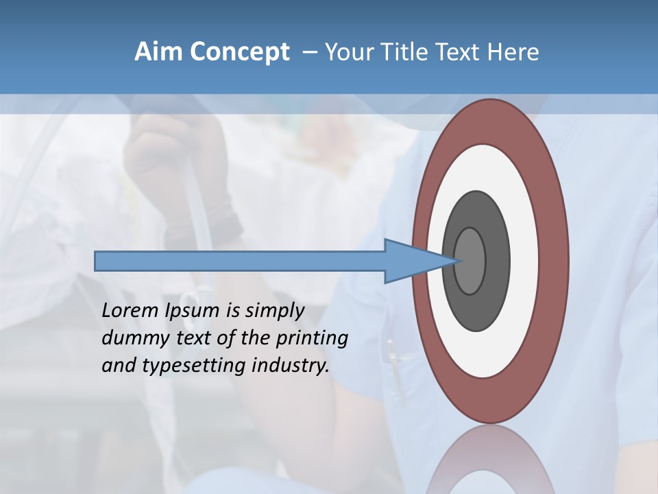 Health Background Occupation PowerPoint Template