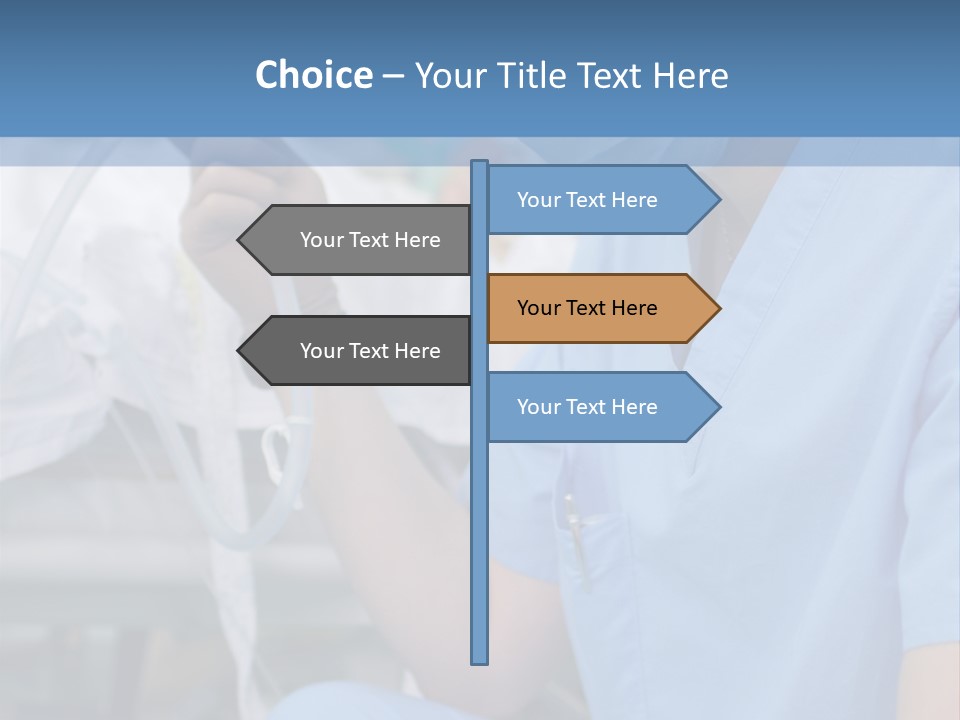 Health Background Occupation PowerPoint Template