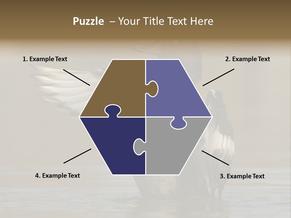 Duck Winged Bird PowerPoint Template