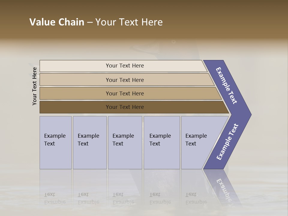 Duck Winged Bird PowerPoint Template