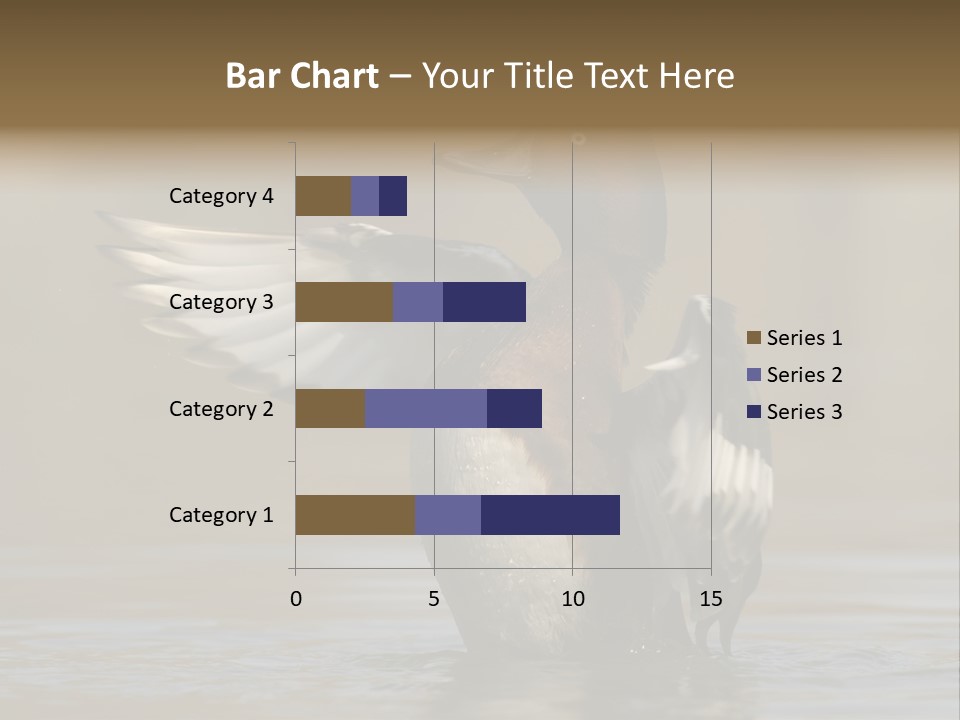 Duck Winged Bird PowerPoint Template