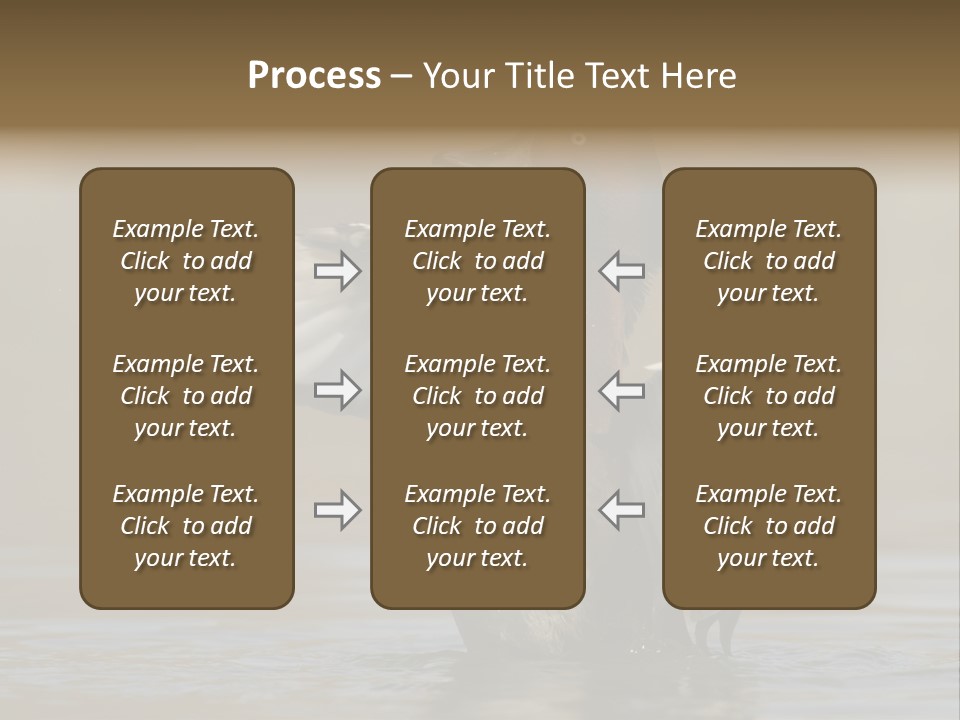 Duck Winged Bird PowerPoint Template
