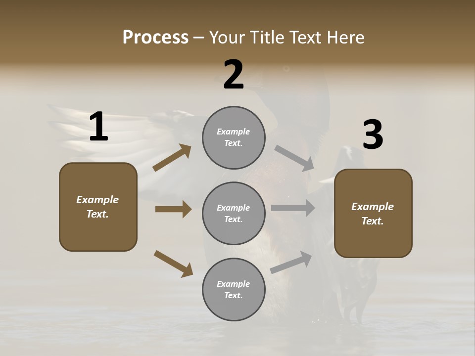 Duck Winged Bird PowerPoint Template