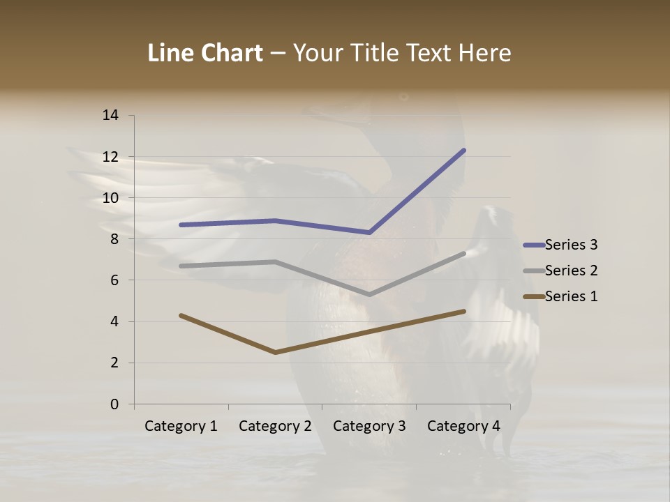 Duck Winged Bird PowerPoint Template