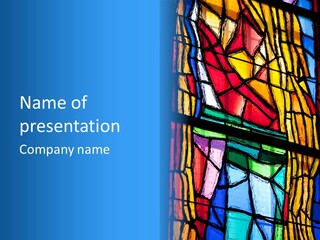 Religion Abstract Decorative PowerPoint Template