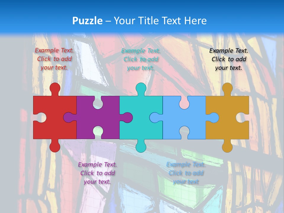 Religion Abstract Decorative PowerPoint Template