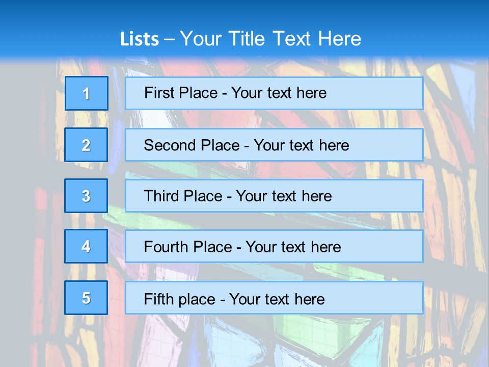 Religion Abstract Decorative PowerPoint Template