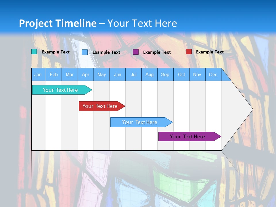Religion Abstract Decorative PowerPoint Template