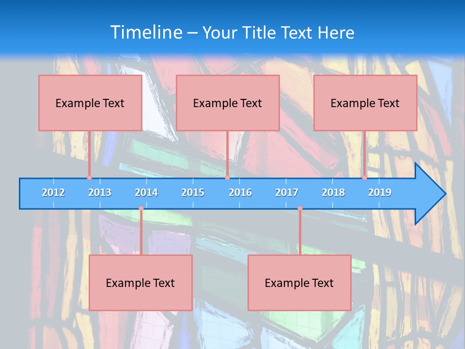 Religion Abstract Decorative PowerPoint Template