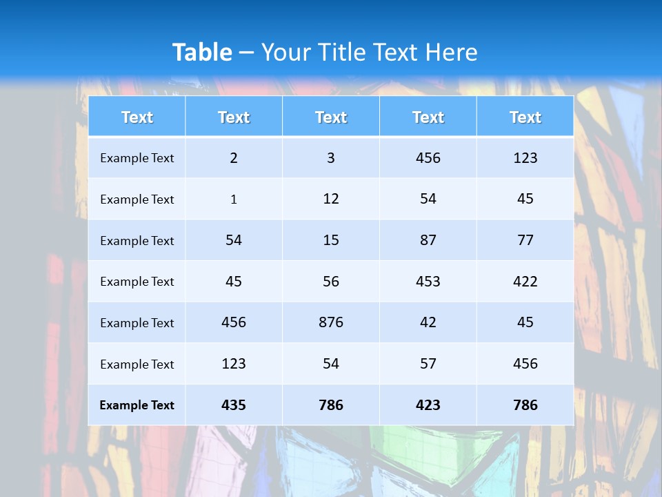 Religion Abstract Decorative PowerPoint Template