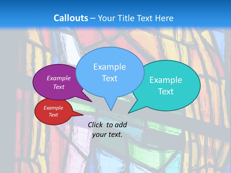 Religion Abstract Decorative PowerPoint Template