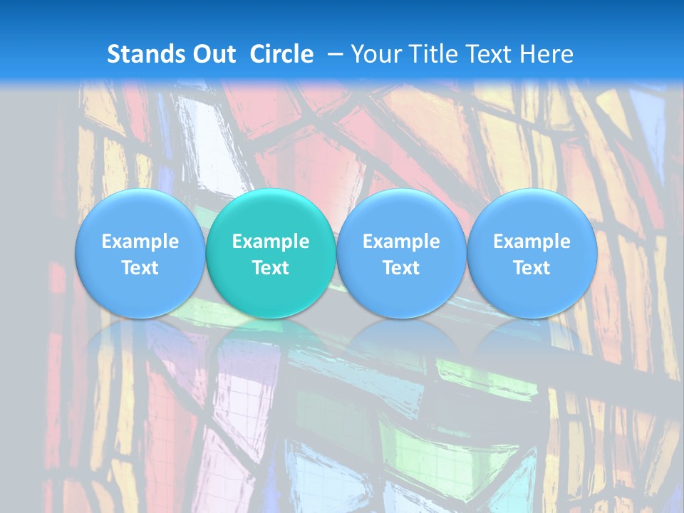 Religion Abstract Decorative PowerPoint Template