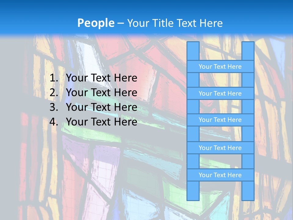 Religion Abstract Decorative PowerPoint Template