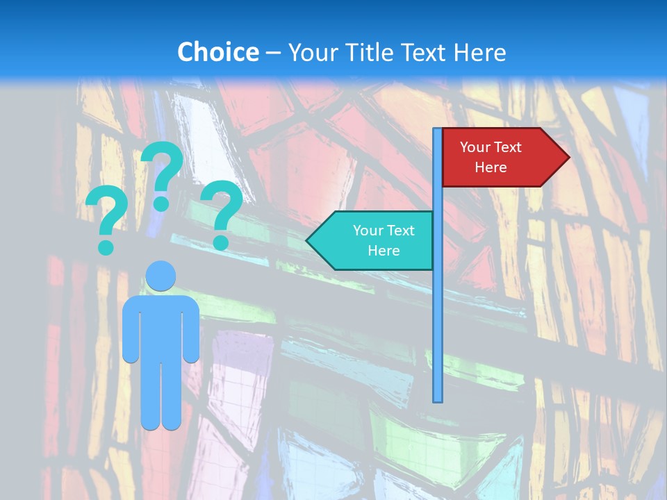 Religion Abstract Decorative PowerPoint Template