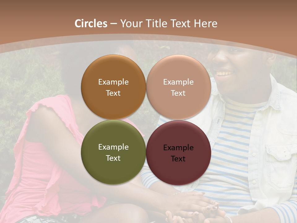 Woman Attractive Summer PowerPoint Template