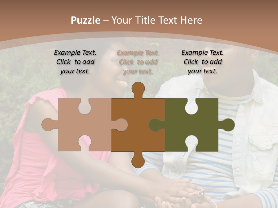 Woman Attractive Summer PowerPoint Template