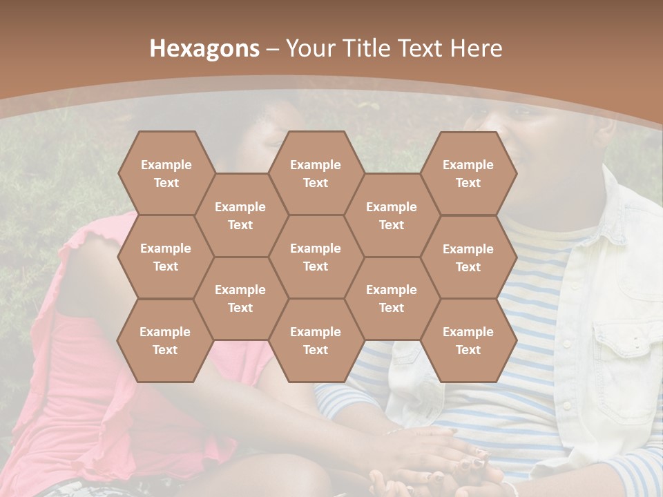 Woman Attractive Summer PowerPoint Template