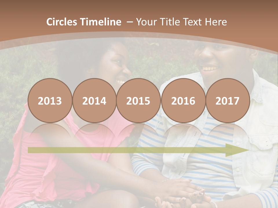 Woman Attractive Summer PowerPoint Template